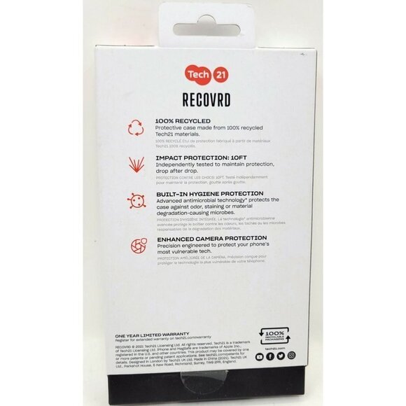 Tech21 Recovrd Case for iPhone iPhone 13 Pro (6.1")  2021 - MagSafe Compatible - Picture 4 of 5